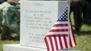 A grave at Mount Pigsah Cemetery